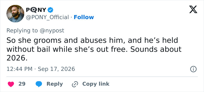 A social media post questioning the legal outcome for a mom and son charged. Mom and son charged after confession.