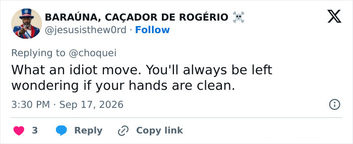 Tweet criticising the viral fingertip tattoo trend for looking dirty Tweet criticising the viral fingertip tattoo trend for looking dirty