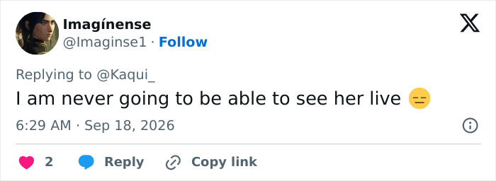 A fan tweet about Miley Cyrus announcement: I am never going to be able to see her live. Fans infuriated.