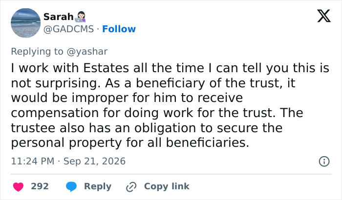 An online comment analyzing trust and estate matters involving Dolly Parton An online comment analyzing trust and estate matters involving Dolly Parton