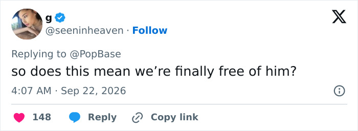 X post asking if we are finally free of Looksmaxxing influencer Clavicular X post asking if we are finally free of Looksmaxxing influencer Clavicular