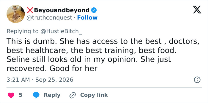 Opinion on Celine Dion's health care and recovery from Stiff Person Syndrome Opinion on Celine Dion's health care and recovery from Stiff Person Syndrome