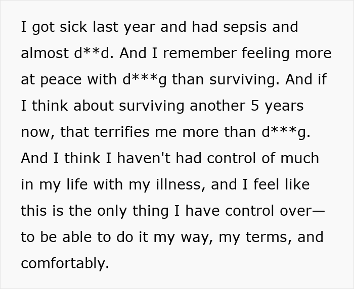 Woman Decides That Her Life Isn't Worth Living Anymore, Chooses To Pass With Euthanasia Woman Decides That Her Life Isn't Worth Living Anymore, Chooses To Pass With Euthanasia