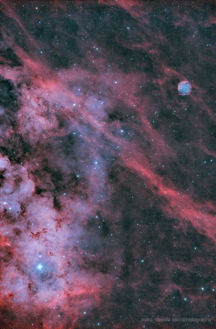 Sh2115 W/ Abell 71
