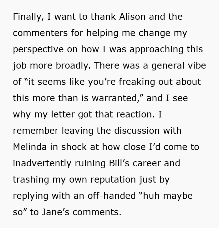 A woman reflects on how a mentor suggested her boss was gender-biased. A woman reflects on how a mentor suggested her boss was gender-biased.