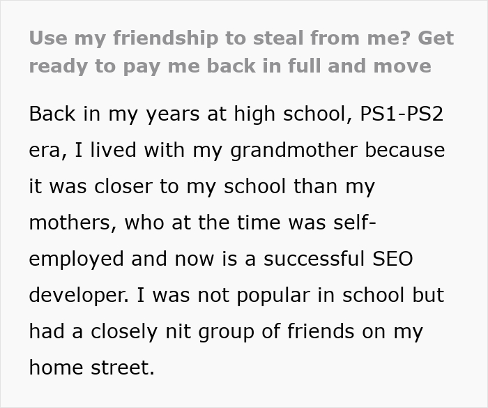Teen Finds Out Friend Is A Thief, Comes Up With A Revenge Plan That Has Him Suffering For Years Teen Finds Out Friend Is A Thief, Comes Up With A Revenge Plan That Has Him Suffering For Years