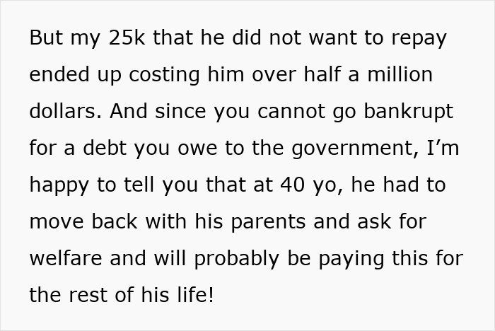 Man Refuses To Repay His Girlfriend $25K, Has No Idea How Expensive That Decision Will Become Man Refuses To Repay His Girlfriend $25K, Has No Idea How Expensive That Decision Will Become