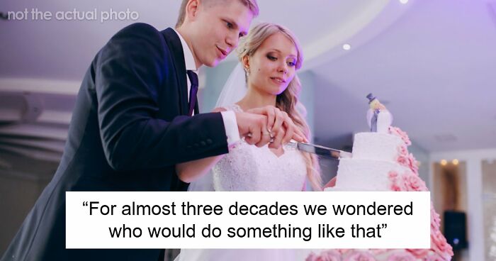 A 28-Year-Old Wedding Cake Mystery Gets Accidentally Solved, Leaves Bride Even More Upset