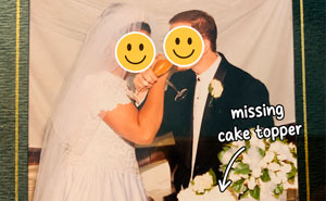 Woman Spends 28 Years Wondering Who Stole Her Wedding Cake, Then Accidentally Finds Out The Truth