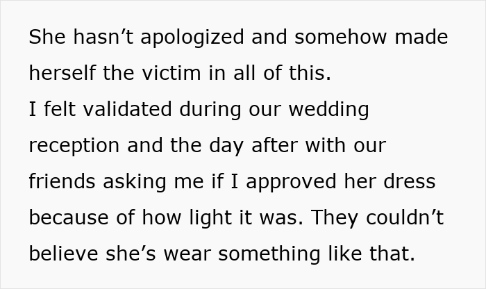 MIL Hides What She's Going To Wear To Wedding, Comes Out With Something Scandalous
