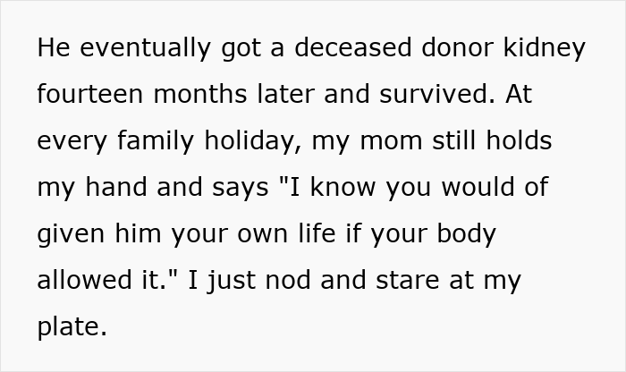 Siblings Asks Doctor To Lie To Family Because The Thought Of Donating Their Kidney Makes Them "Sick"