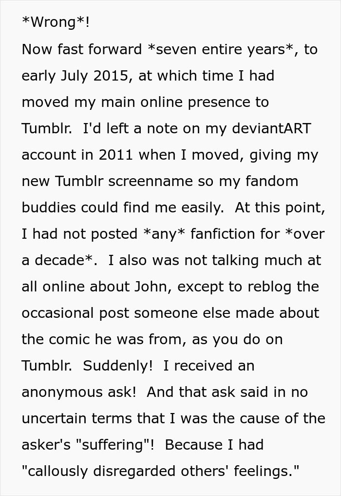 Online Stalker Freaks Out After Woman "Steals" Her Fictional Boyfriend Online Stalker Freaks Out After Woman "Steals" Her Fictional Boyfriend