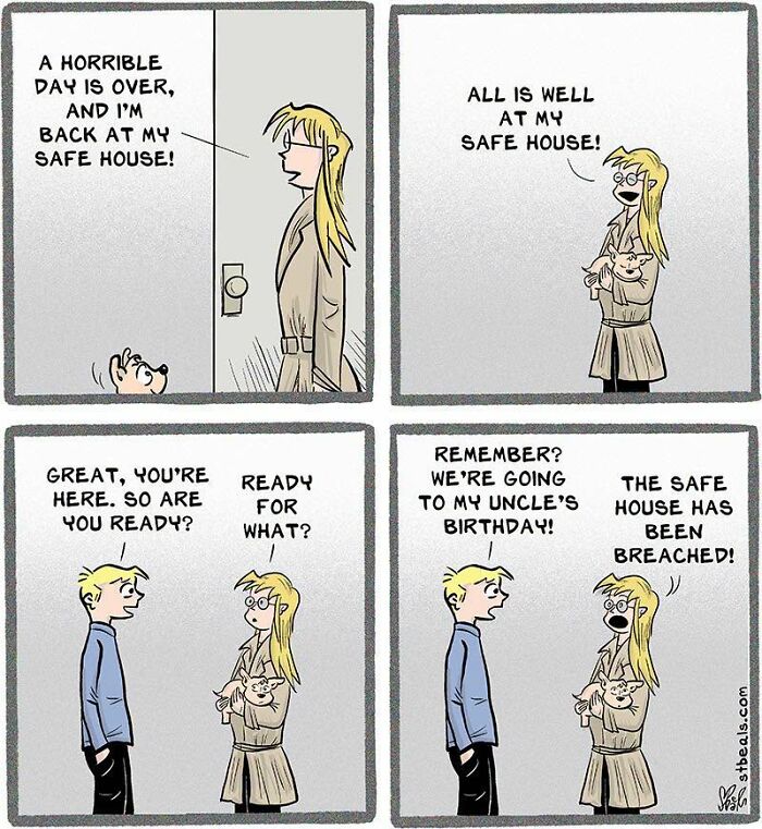 60 Funny Comics By Stephen Beals That Find Humor In The Chaos Of Everyday Life (New Pics)