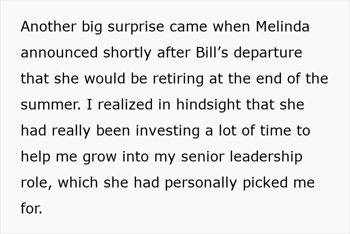 Text about a woman detailing how her mentor helped her grow in her career to combat a gender-biased boss. Text about a woman detailing how her mentor helped her grow in her career to combat a gender-biased boss.