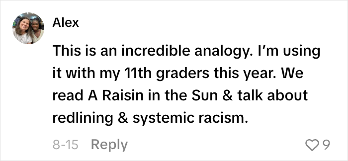 Woman Explains Systemic Racism With One Unexpected Analogy, Goes Viral With 3.5 Million Views Woman Explains Systemic Racism With One Unexpected Analogy, Goes Viral With 3.5 Million Views