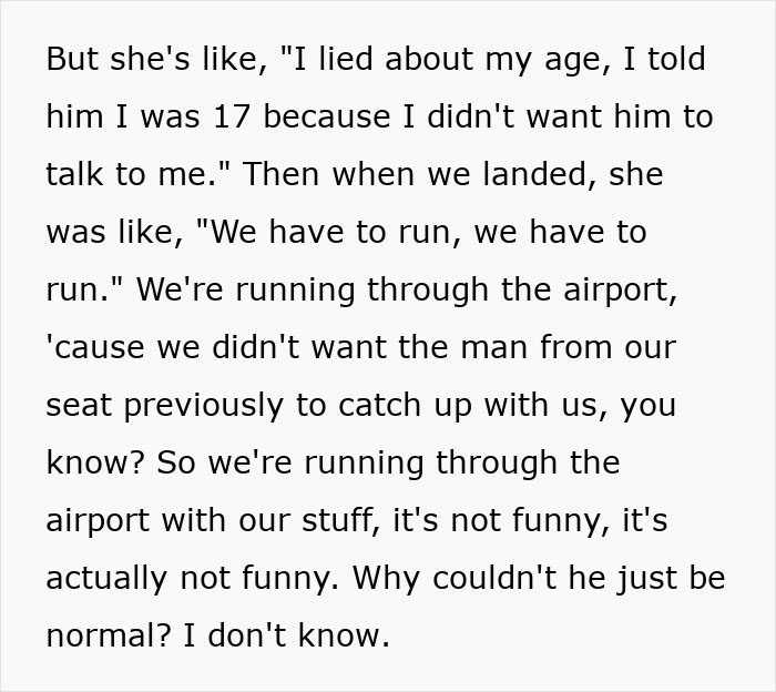Woman Tries To Ignore Creepy Seatmate Who Won’t Shut Up, Until She Gets Moved And The Reason Surprises Her Woman Tries To Ignore Creepy Seatmate Who Won’t Shut Up, Until She Gets Moved And The Reason Surprises Her