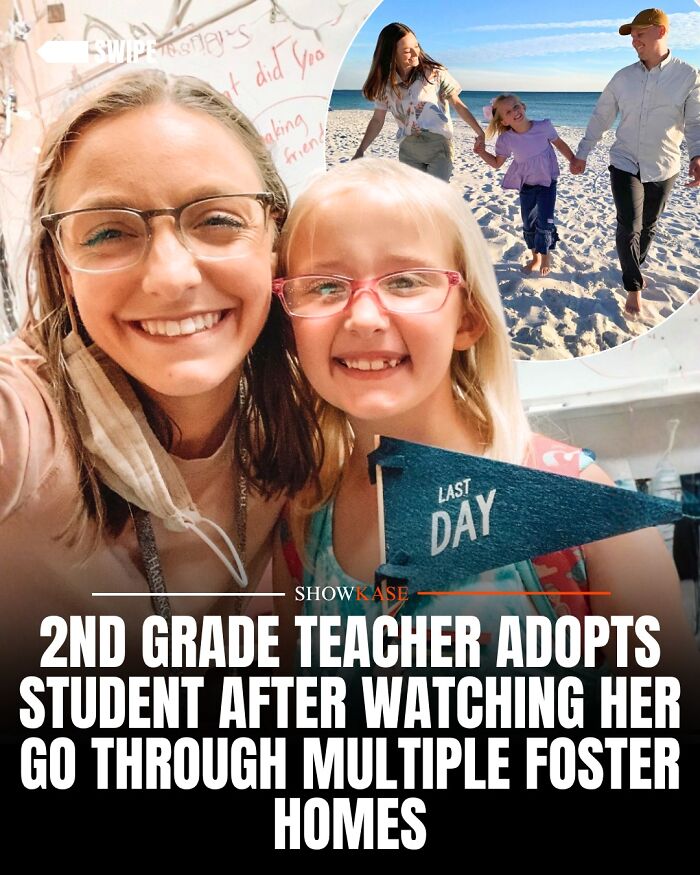A smiling teacher and her adopted daughter, sharing one of the most wholesome stories of family love.