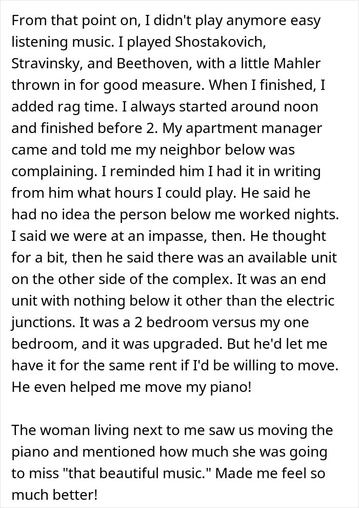 Noisy Neighbors Refuse To Back Down, So Person Makes Their Lives Miserable Until They Leave Noisy Neighbors Refuse To Back Down, So Person Makes Their Lives Miserable Until They Leave