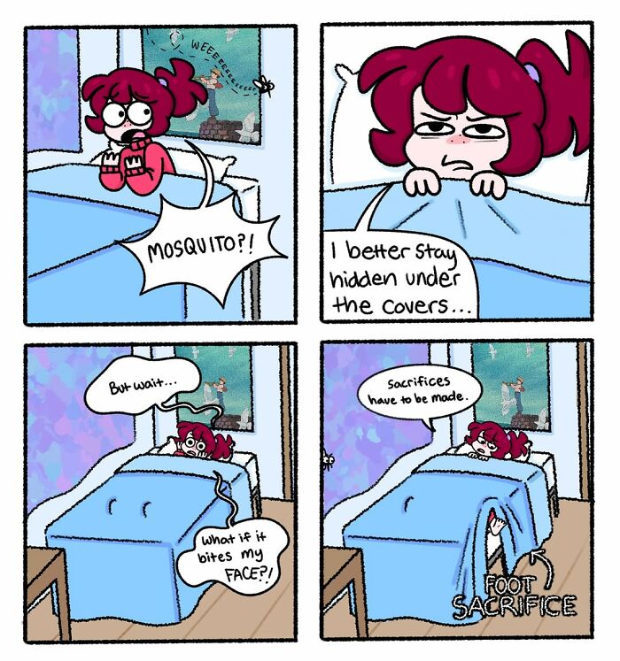 Artist Turns Awkward And Relatable Everyday Moments Into Funny Comics (32 Pics)