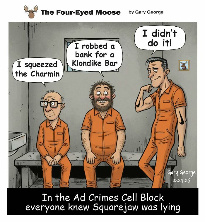 Gary George Turns Everyday Situations Into Cleverly Absurd Comics (30 Pics)