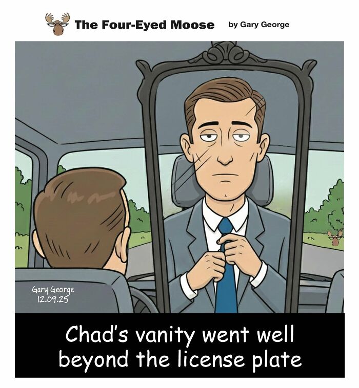 Gary George Turns Everyday Situations Into Cleverly Absurd Comics (30 Pics)
