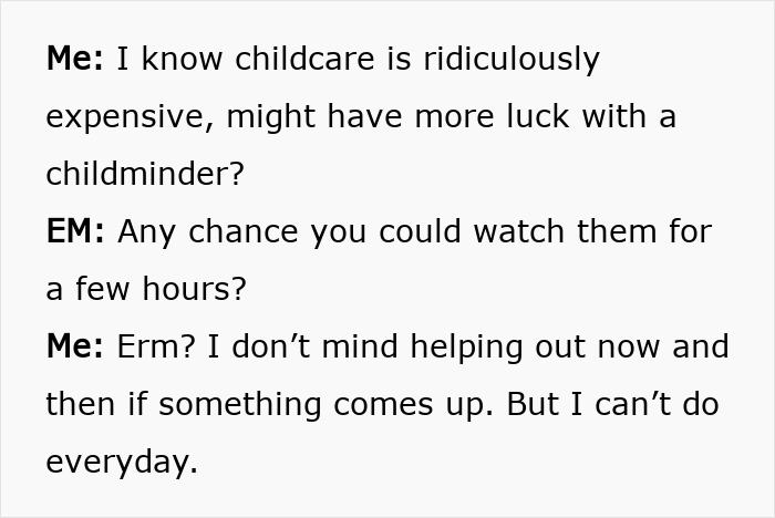 Entitled Mom Makes Crazy Demands Of Friend, Actually Shocked She Says No Entitled Mom Makes Crazy Demands Of Friend, Actually Shocked She Says No