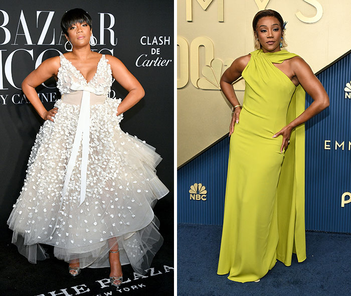 Tiffany Haddish's amazing weight loss transformation before and at the Emmys.