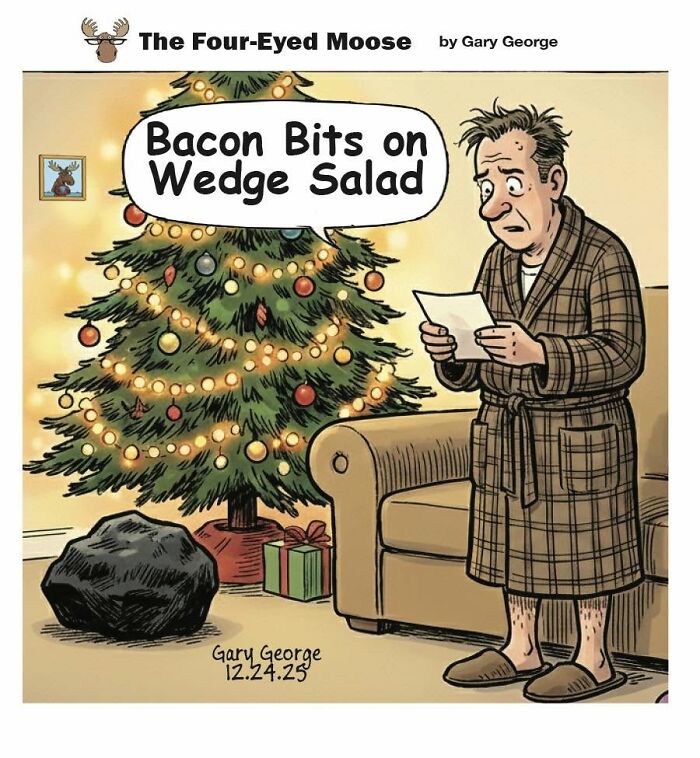 Gary George Turns Everyday Situations Into Cleverly Absurd Comics (30 Pics)