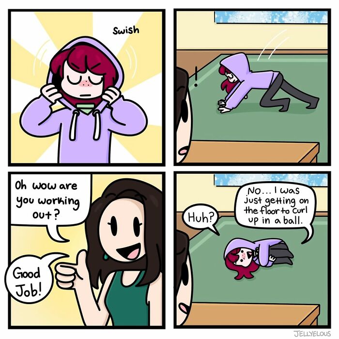Artist Turns Awkward And Relatable Everyday Moments Into Funny Comics (32 Pics)