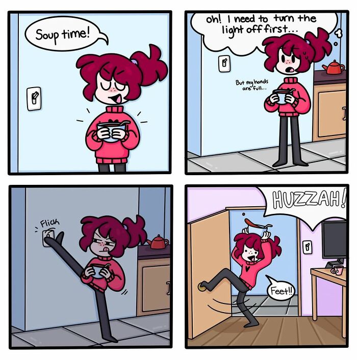 Artist Turns Awkward And Relatable Everyday Moments Into Funny Comics (32 Pics)