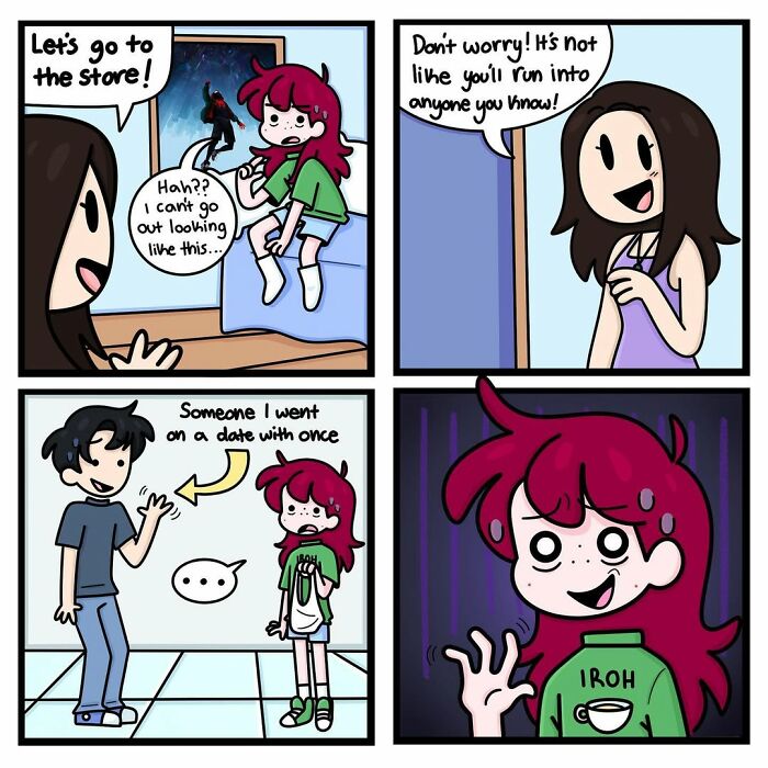 Artist Turns Awkward And Relatable Everyday Moments Into Funny Comics (32 Pics)