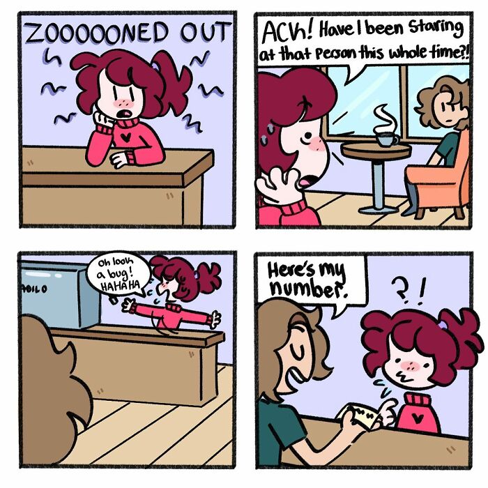 Artist Turns Awkward And Relatable Everyday Moments Into Funny Comics (32 Pics)