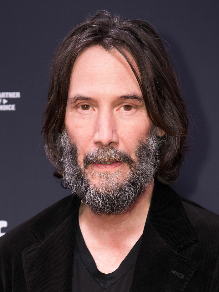 Canadian Actor, Singer, and Producer Keanu Reeves, 62