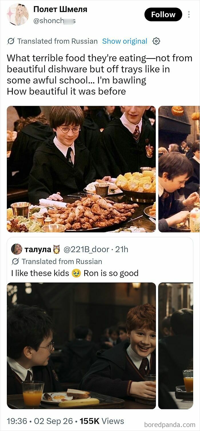 Fans criticize the Harry Potter series trailer for its food and casting, impacting the new Harry Potter series.