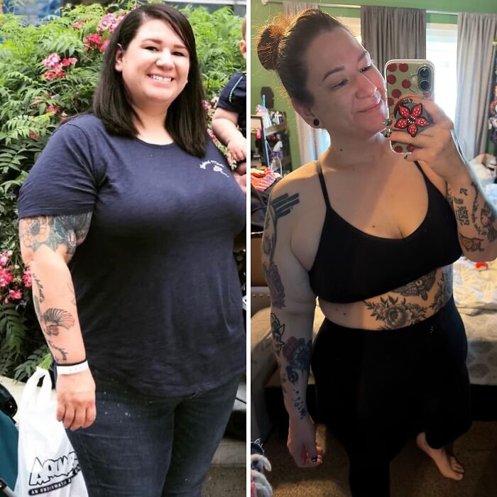 Inspiring breakup transformations: Woman's journey to peace and self-confidence after a split.
