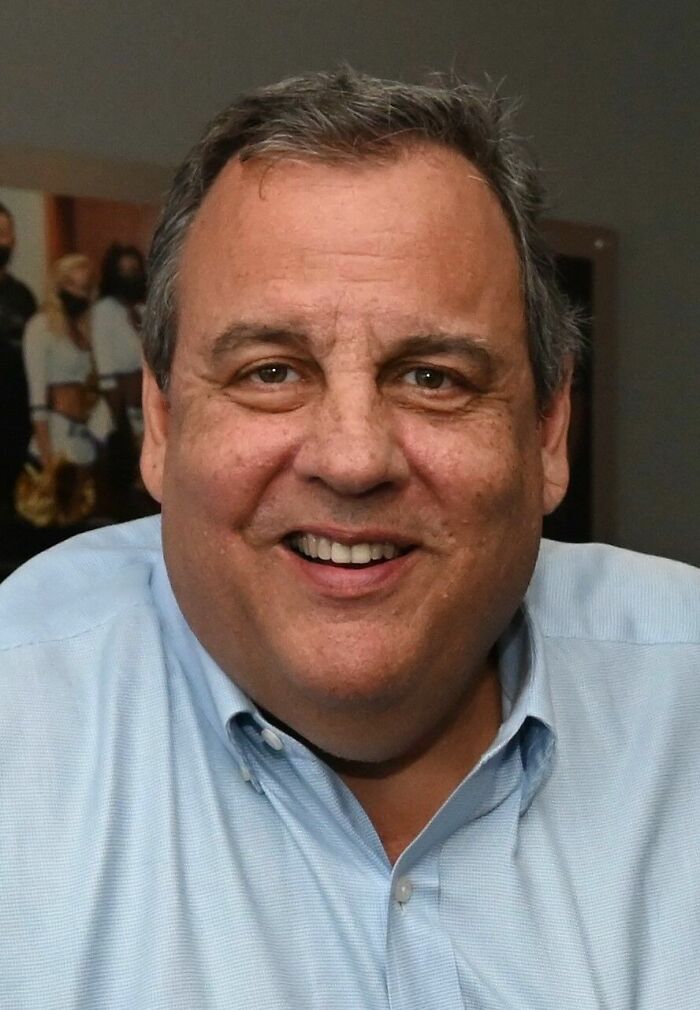 Politician Chris Christie, 64