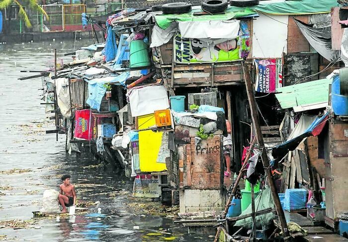 To Have A Roof Over Your Head Is To Have Everything. In The Philippines, Shanty Houses Are Made From Whatever Materials People Can Find