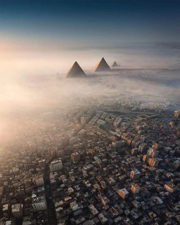 Cairo, Egypt From The Air