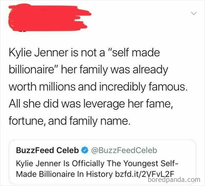 Kylie Jenner's self-made billionaire status is questioned on social media, showing what happens when people lie.