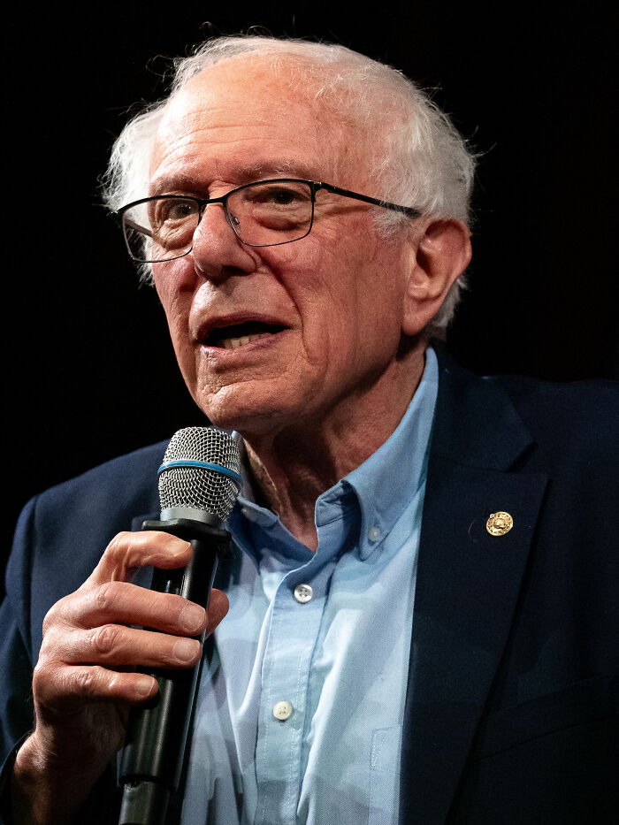 American Politician Bernie Sanders, 85