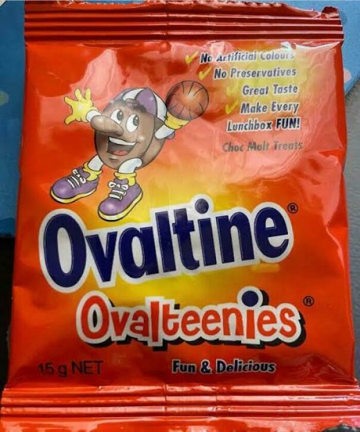 A packet of Ovaltine Ovalteenies, a nostalgic Aussie memory that brings back Australian childhood.