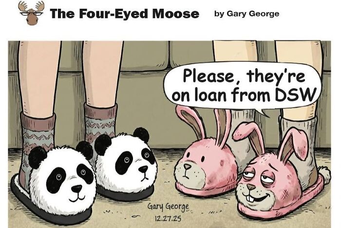 Gary George Turns Everyday Situations Into Cleverly Absurd Comics (30 Pics)