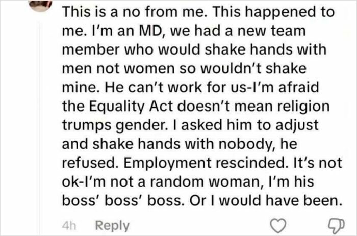 Discussion of employment ethics in complex moral internet scenario
