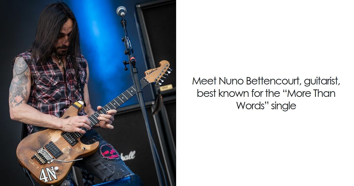 Nuno Bettencourt: Bio And Career Highlights | Bored Panda