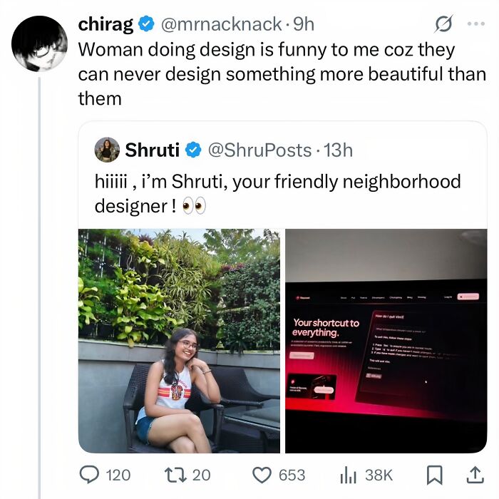 Starry-eyed lovers sharing funny design tweets about beauty and design