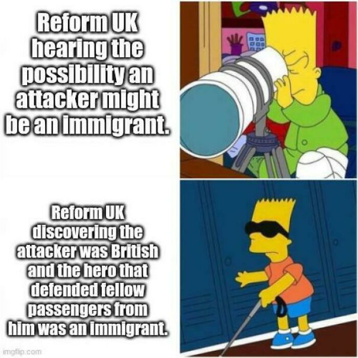 A political meme about Reform UK, perfect for a collection of funny British memes