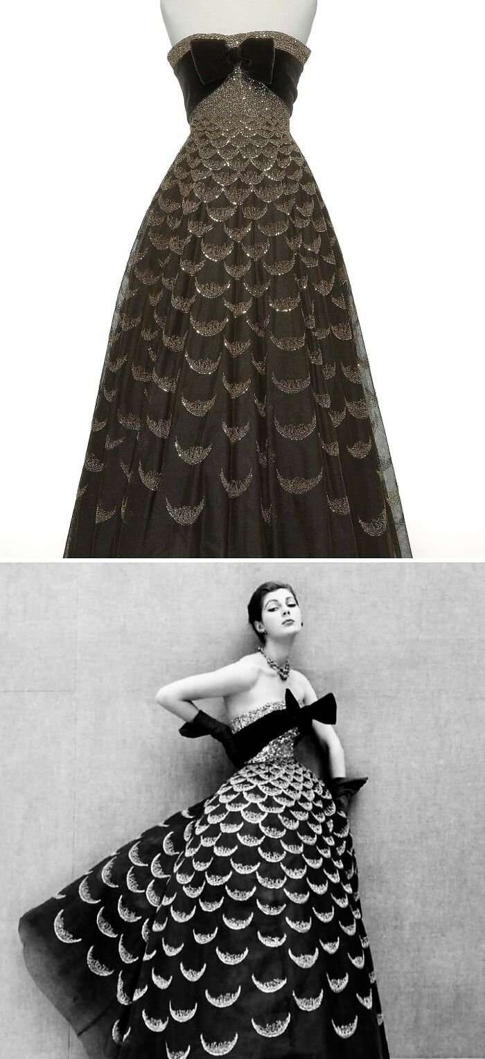 Mexique Gown Designed By Christian Dior Circa Autumn-Winter 1951