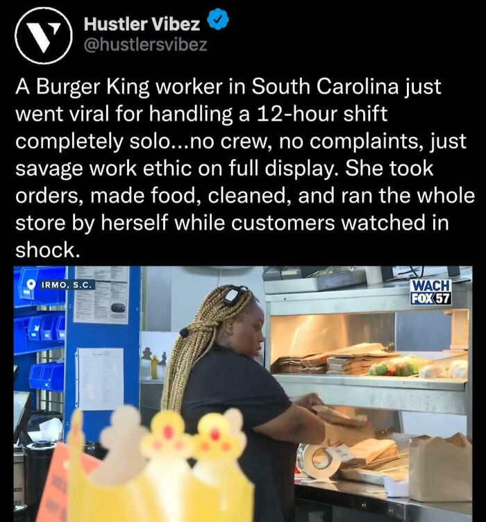 I Guess She Was Paid Everyone’s Paycheck Too, Right? ….right?