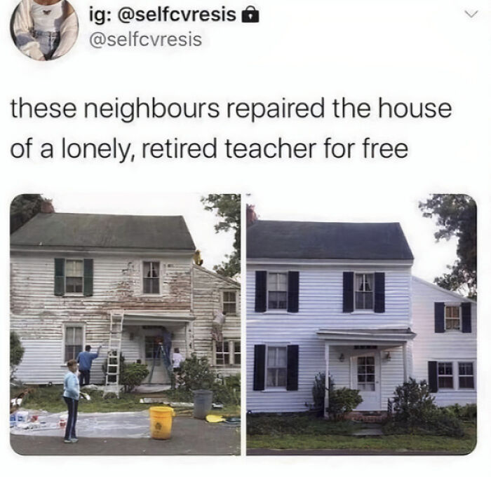 Wow I Wonder Why A Teacher Who Has Worked Until Retirement Wouldn't Have Money For Repairs