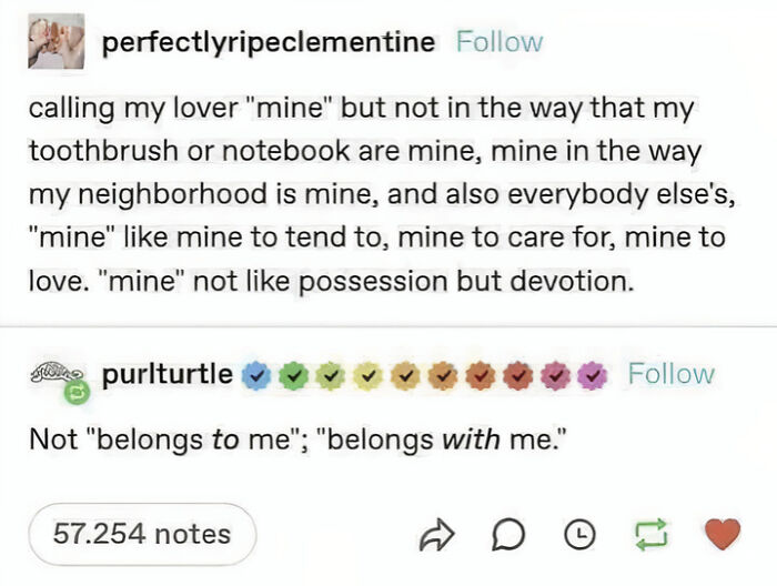 Poetic Tumblr post about the meaning of love and belonging, demonstrating heartfelt Tumblr content.
